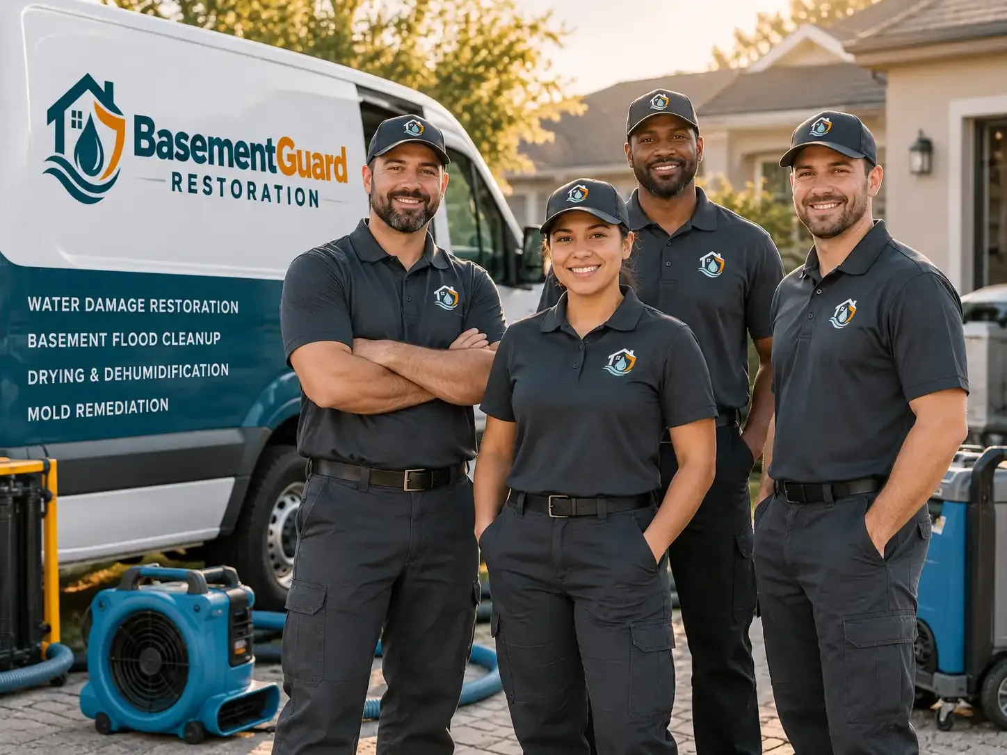 Basement Water Damage Restoration company in Lennon, MI